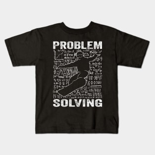 Problem Solving Snowboarding Skiing Kids T-Shirt